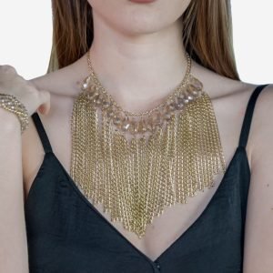 New Arrivals Allice gold necklace